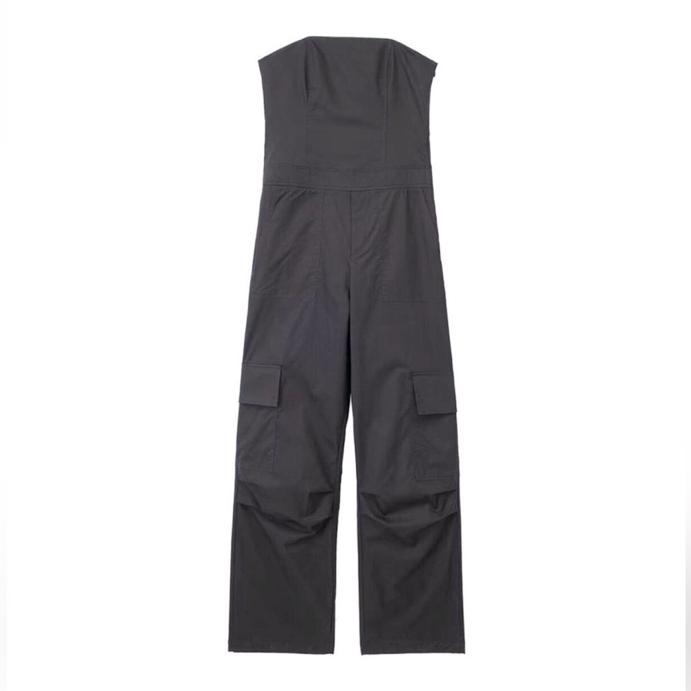 NWT Zara cargo jumpsuit